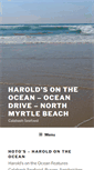 Mobile Screenshot of haroldsontheocean.com